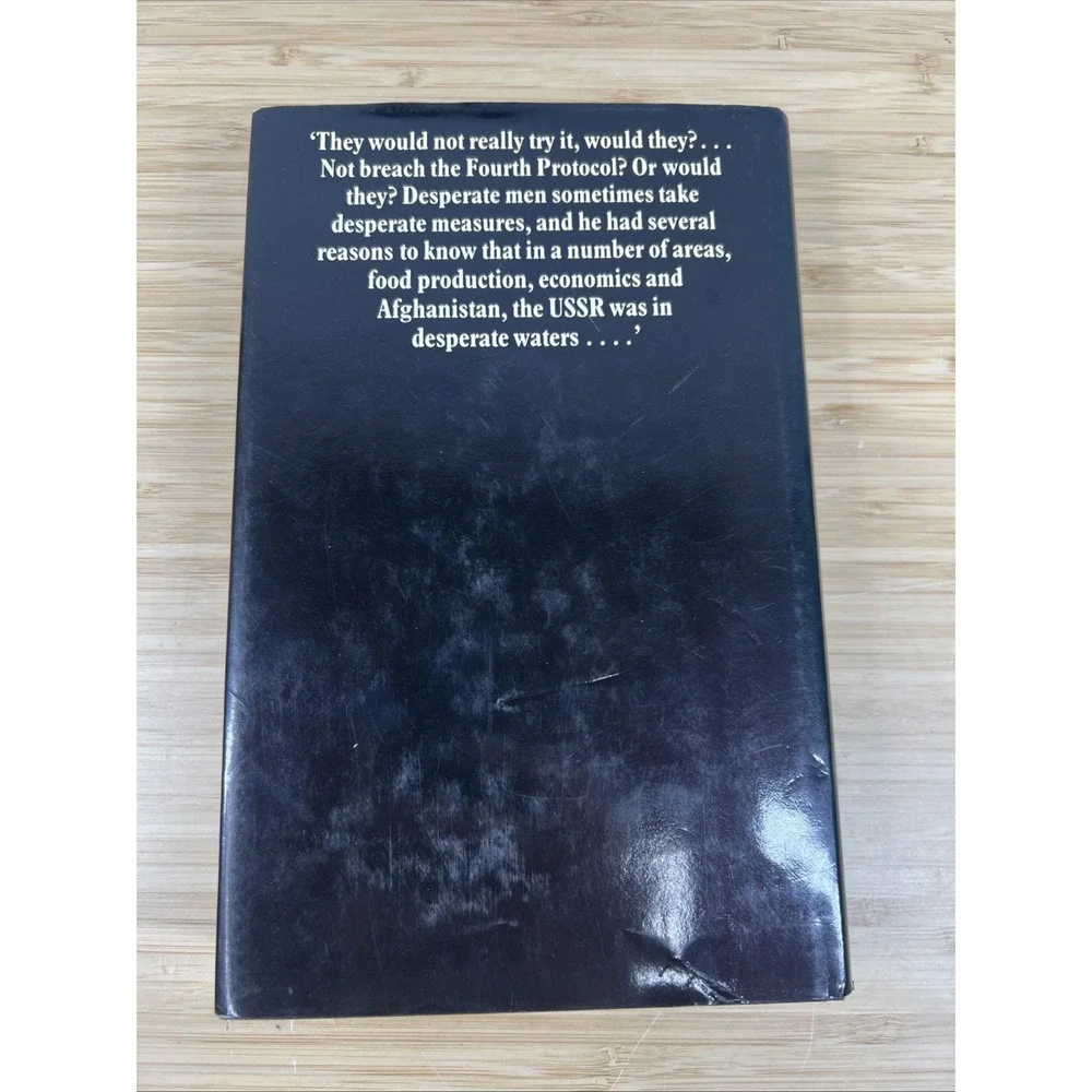The Fourth Protocol‎ – Frederick Forsyth 1984 Hardcover Book Club Edition